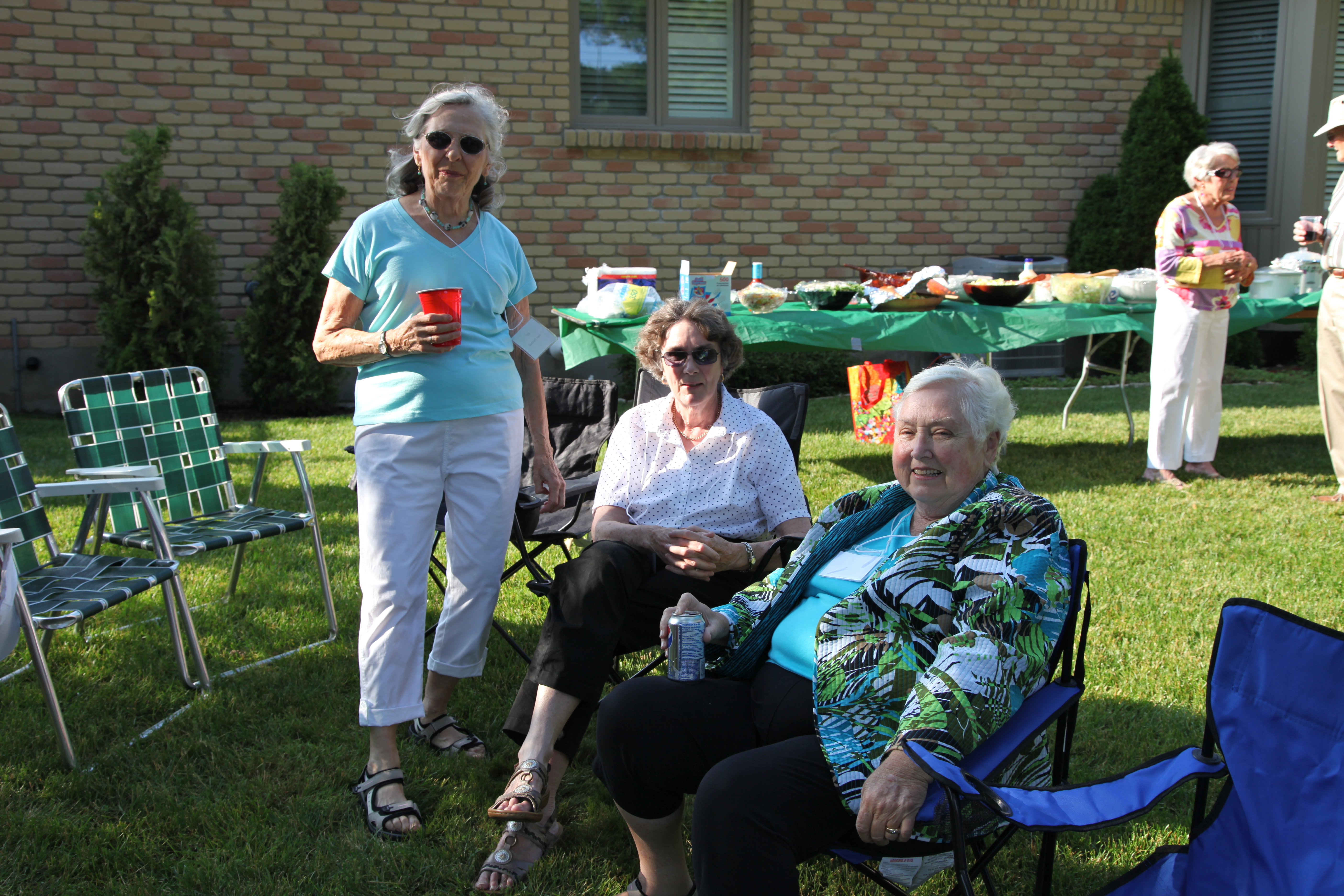 Joan Hysen, Ruth Caldwell and Nancy Wood