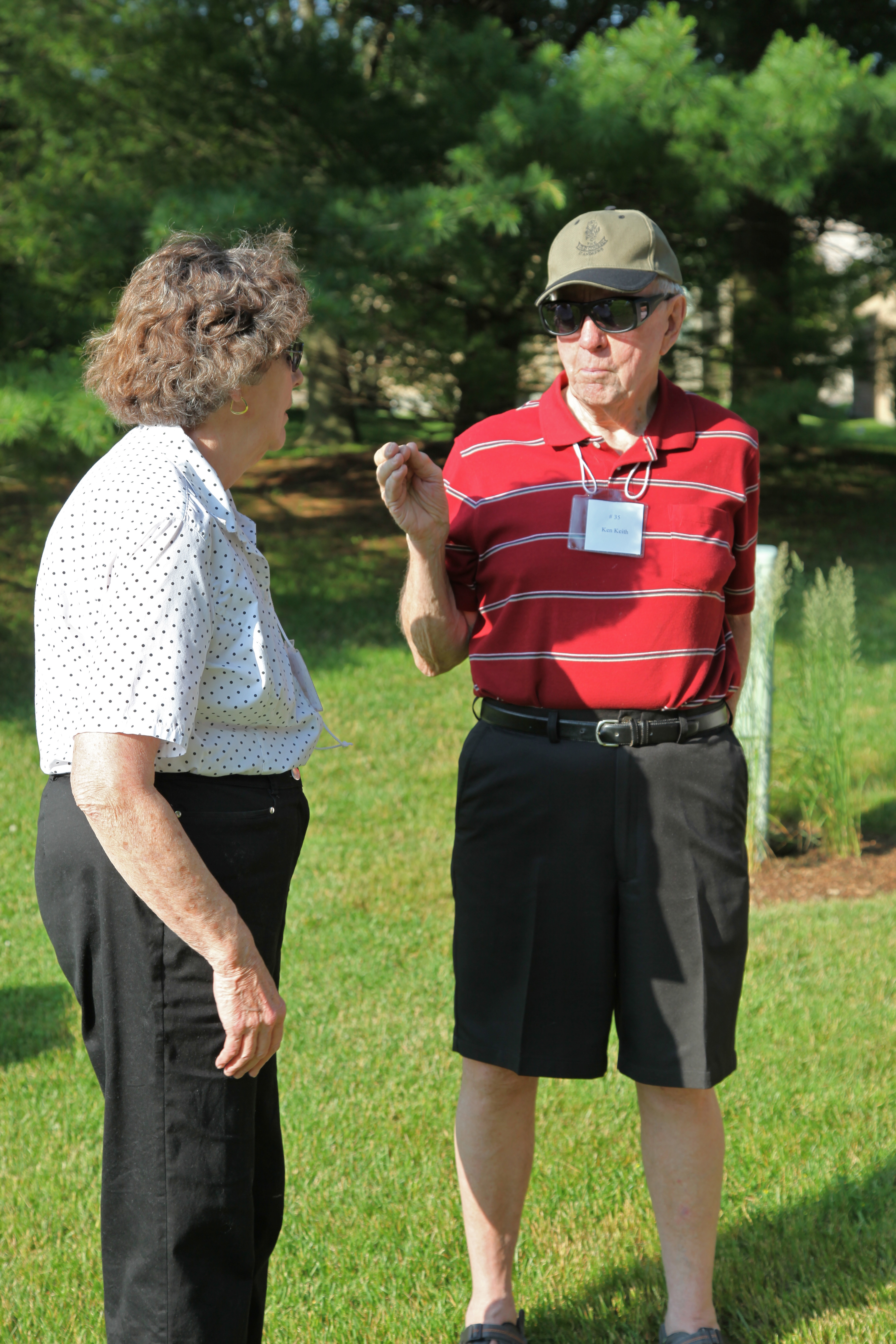 Ruth Caldwell and Ken Keith