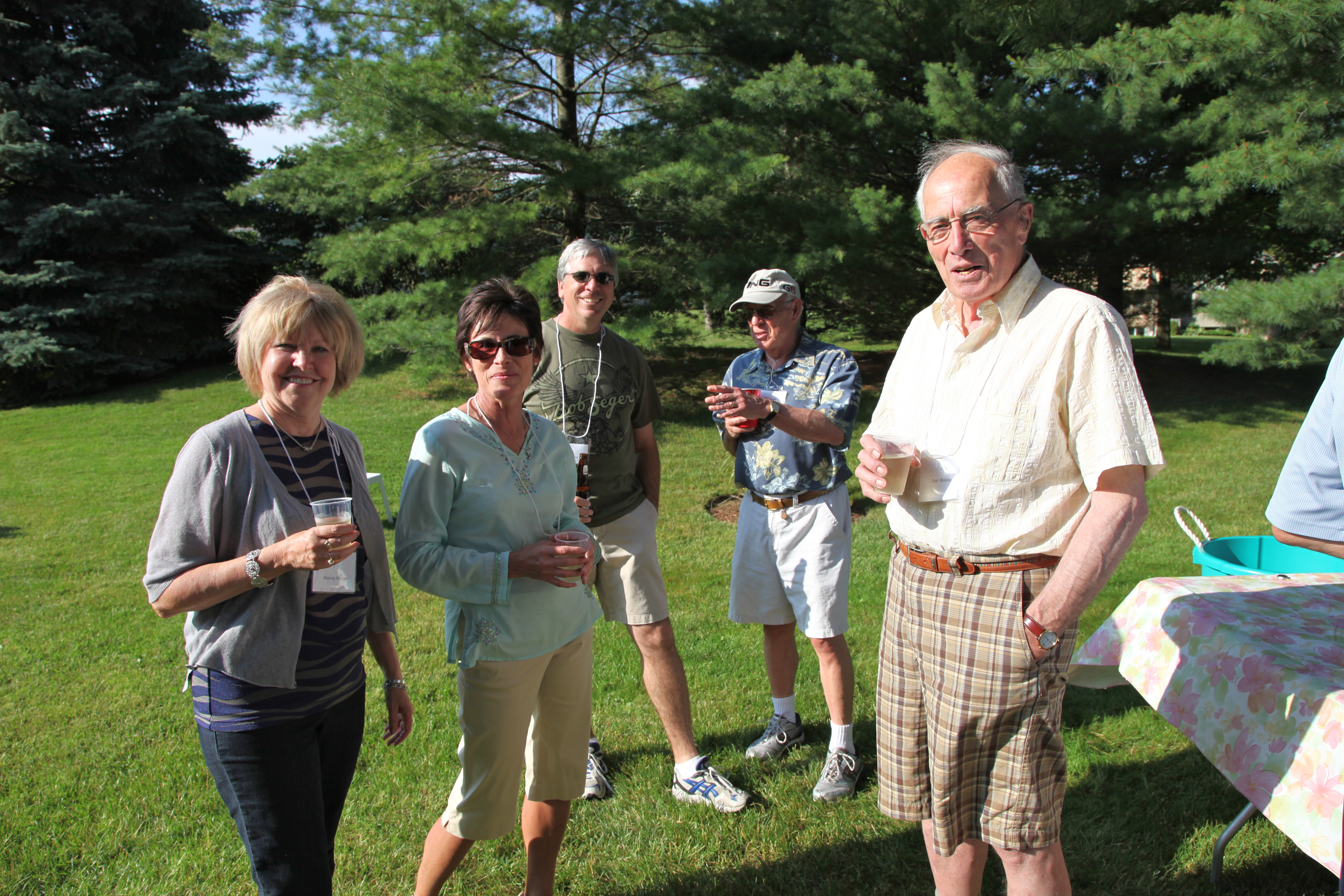 Shawne Murphy, Laurie Tuttle, Tim Zuber, Frank Capitano and Jim Boone