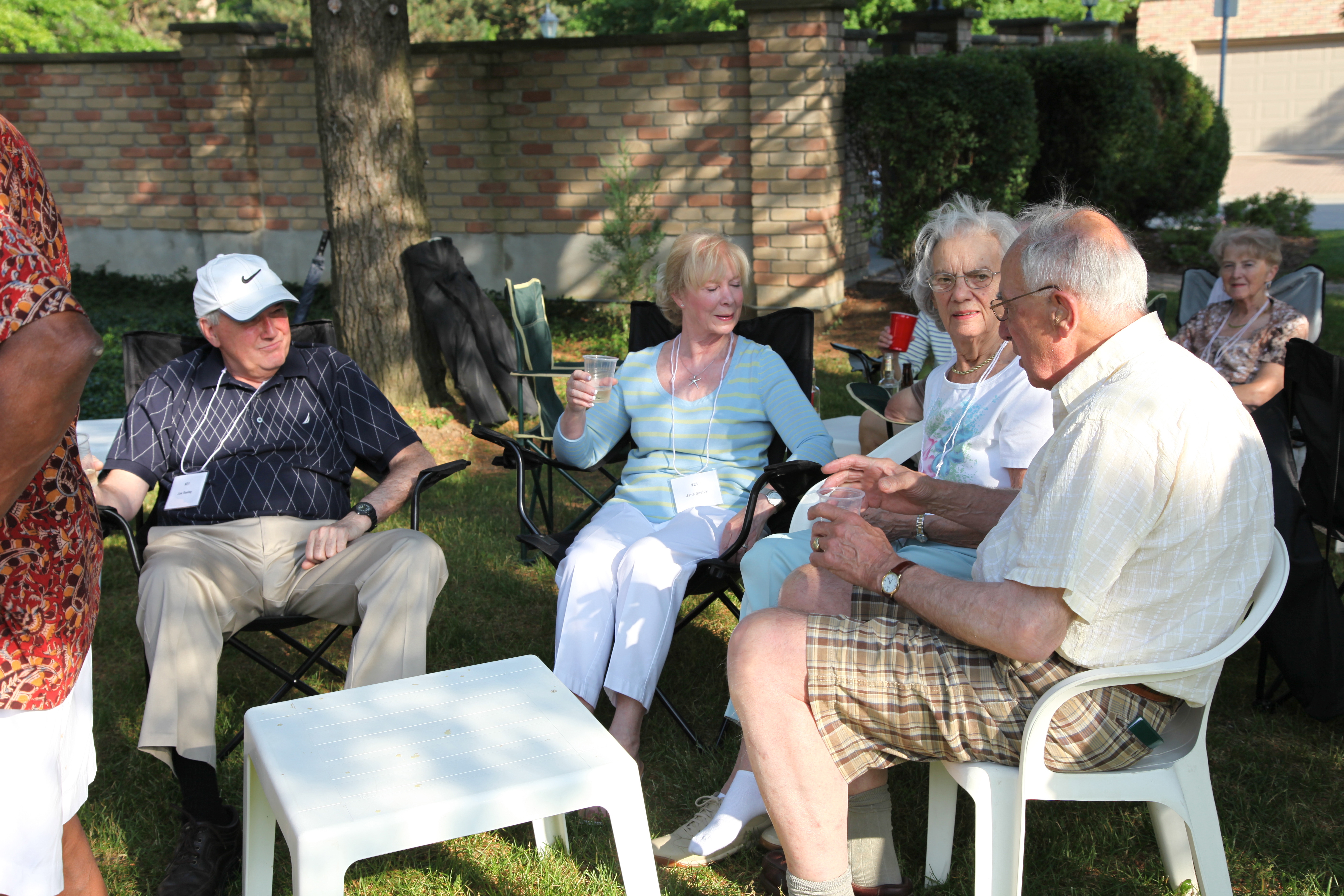 Joe and Jane Seeley, Jim and Joan Boone