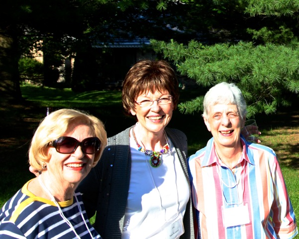 Barbara Meads, Sara Kearney and LuAnne MacDonald