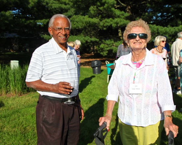 Bala Balakrishnan and Evelyn Webster