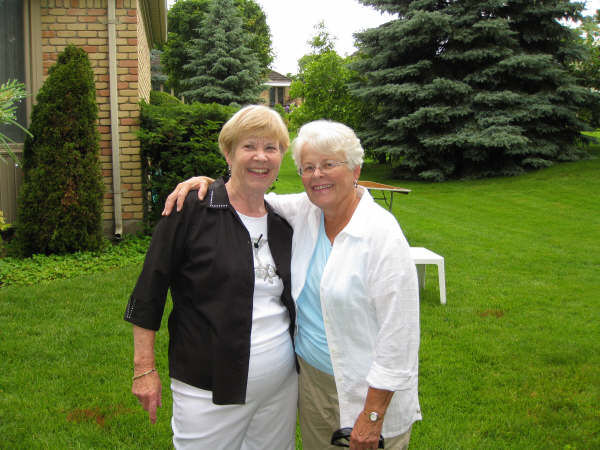 Vicki Bisset and Ann Gould