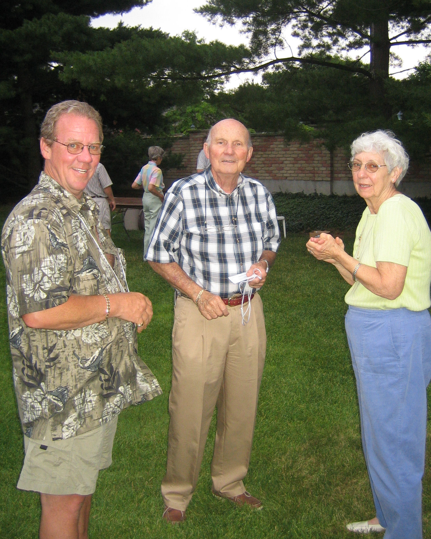 John Ashworth, Al Rose and Anne Foster