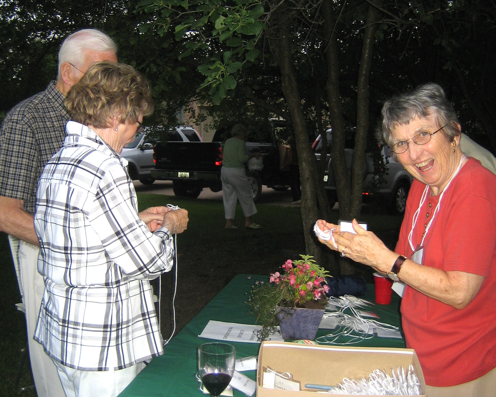 Betty Yates, Raplh Yates and Joan McDoinald