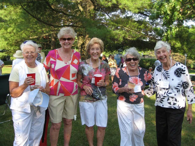 Anne Gould, Barb Miller, June MacKay, Isobel Campbell, Anne Foster